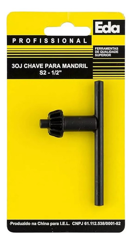 Chave Para Mandril De Furadeira- S2 1/2 Polegadas 3oj