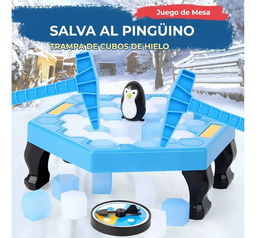 Z Juguete For Niños Save The Penguin Ice Block Breaker
