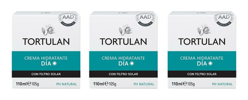 Tortulan Crema Hidratante Nutritiva Día Con Filtro Solar X3