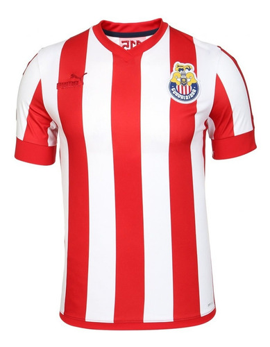 Imagen 3 de 4 de Jersey Puma De Chivas Para Niños Edición Especial 115 Años