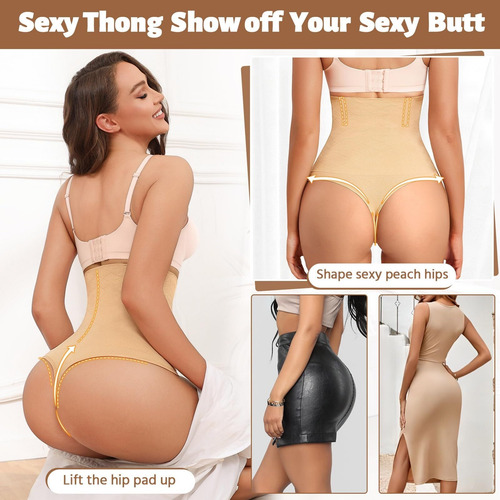 Tanga Faja Reductoras Mujer Bragas Faja De Moldeadoras