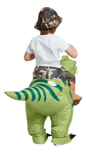 Disfraz Inflable De Dinosaurio One Casa T Rex Para Niños De