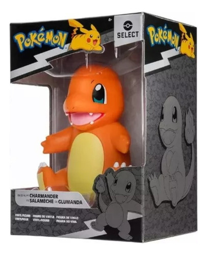 Figura De Vinilo Coleccionable De Pokemon-charmander Orignal