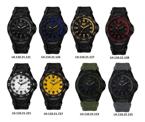 Reloj Cat Motion Caterpillar Varios Colores Agente Oficial