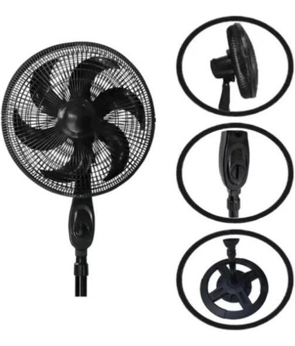 Ventilador Solaris 6 Pás Turbo Ultra Potente 75w Tyf 127v