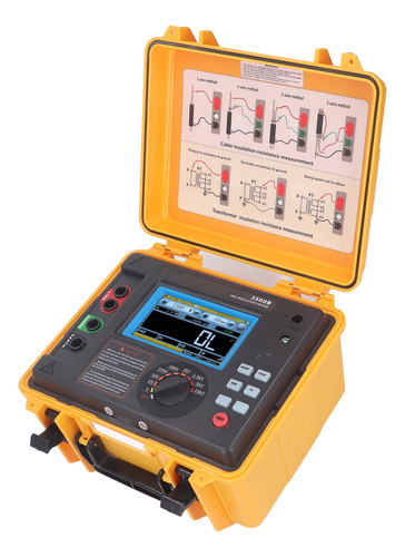 Medidor De Resistencia De Aislamiento (megaohmímetro De Alto