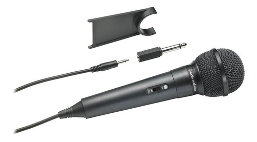 Micrófono Audio Technica Atr1100 Unidireccional Vocal Color Negro