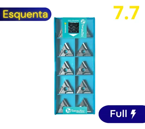 Pastilha Inserto Videa Tnmg 160404 L-vf Taegutec + Brinde