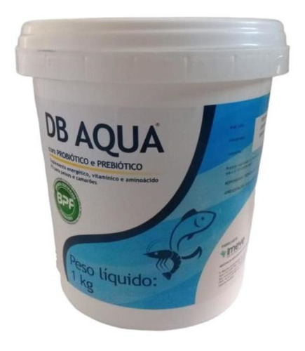 Probiótico E Suplemento Vitamínico Para Peixes Db Aqua 1 Kg