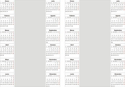 Kit Imprimible Calendarios 2019, Souvenir Almanaques P Armar