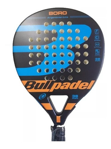 Paleta De Padel Bullpadel Boro 2019 + Regalo - Local Olivos