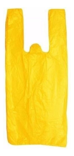 Sacola Plástica Méd Amarela 38x48cm Rioplastic C/2000 (2pct)