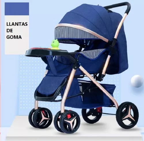 Coche para bebé reversible tokio azul Bebesitos