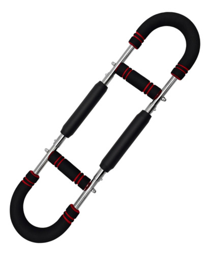 Entrenador De Brazo De Brazo Equipo De Negro Rojo 40 Kg