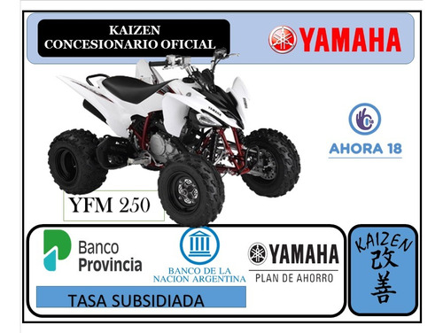 Yamaha Cuatriciclo Yfm 250 Raptor Okm Kaizen La Plata 