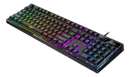 Teclado Gamer Genius Gx Scorpion K7 Usb Rgb Español Negro Español Latinoamérica