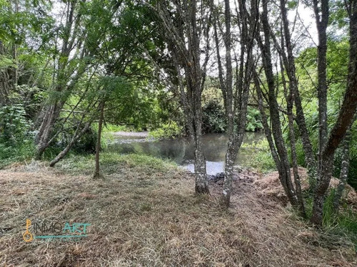 Parcela Con Orilla De Río Y Casa En Sector Pelales, Freire