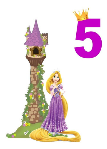 30 Bolsas Golosineras/sorpresitas Personalizadas Rapunzel- K