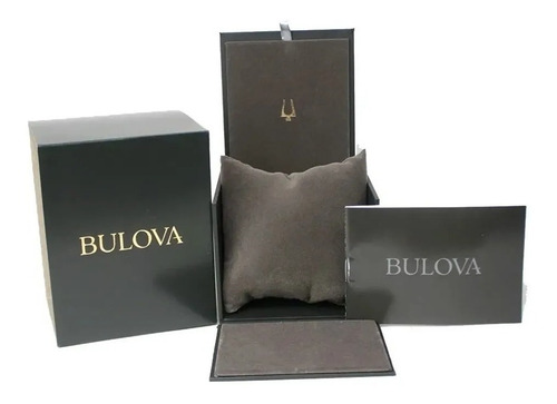 Imagen 6 de 10 de Reloj Bulova 98a150 Quartz Hombre Acero *watchsalas*