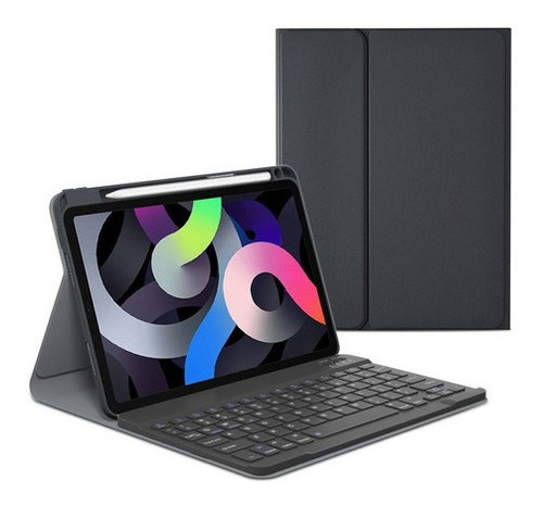 Funda Con Teclado Con Ñ Para iPad 9.7 5ta Y 6ta Generación