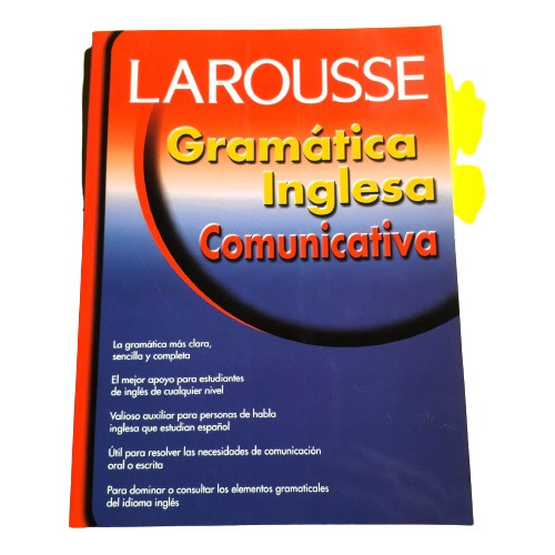 Gramática Del Inglés, De Ives Michel Allard. Editorial Larousse, Tapa Blanda, Edición 17 En Español/inglés, 2008
