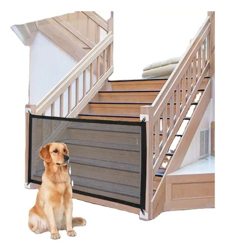 Puerta Nailon Para Perros 110 X 72 Cm