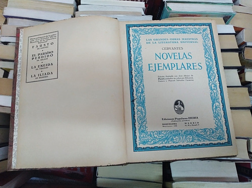 Novelas Ejemplares. Cervantes. Dibujos De Paret. 1932
