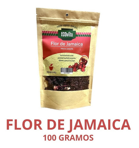 Flor Hibiscus / Hibisco / Flor De Jamaica 100 Gramos