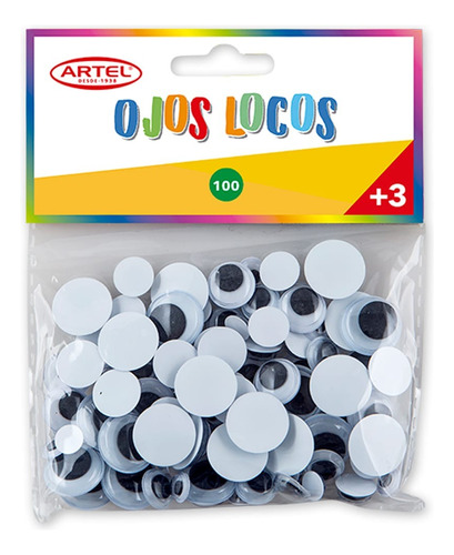 Set De 100 Ojos Locos