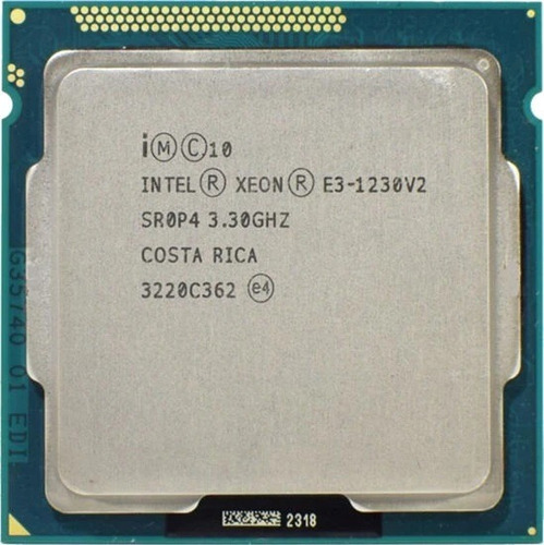 Procesador Intel Xeon E3-1230 V2 1155 3ra Gen (i7-3770)