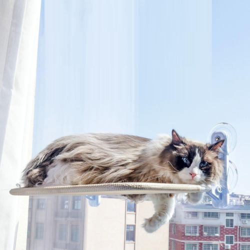 Hamaca Para Gatos, Cama Con Ventana Lavable A Máquina Para