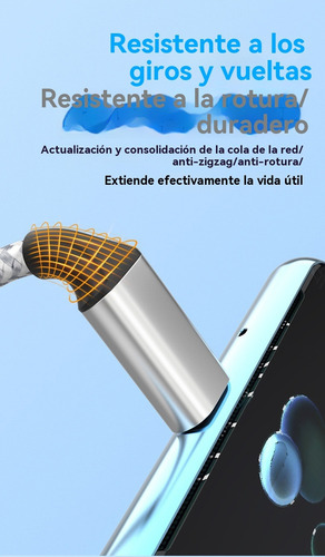 Para Cable Carga Rápida Usb C Lightning + Magnetocarga .