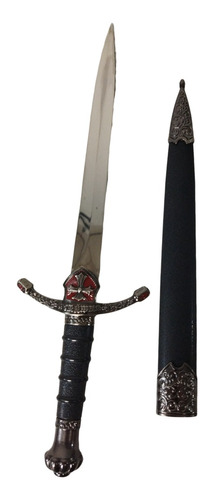 Espada Mini Adaga Cruz Templária Medieval 36cm  Pfl22247