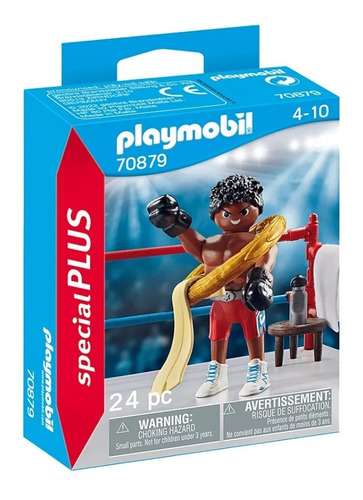 Figura Armable Playmobil Special Plus Campeón De Boxeo 3+ Cantidad de piezas 24