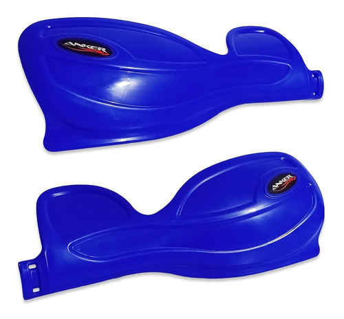 Protetor De Mão Yamaha Xtz Xt Yz Wr Dt Anker Universal Azul