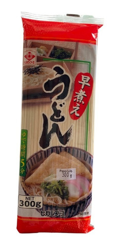 Imagem 1 de 2 de New Hayanie Udon Macarrão 300g Higashifoods Importado Japão