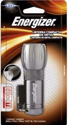 Linterna Energizer Compacta Metalica 45 Lumens 51 Mts