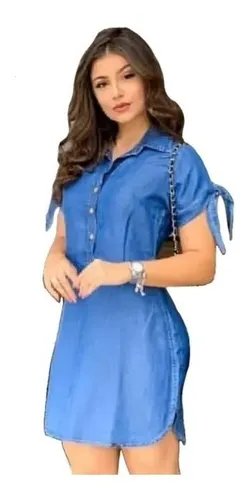 Vestido jeans mercadolivre 2025