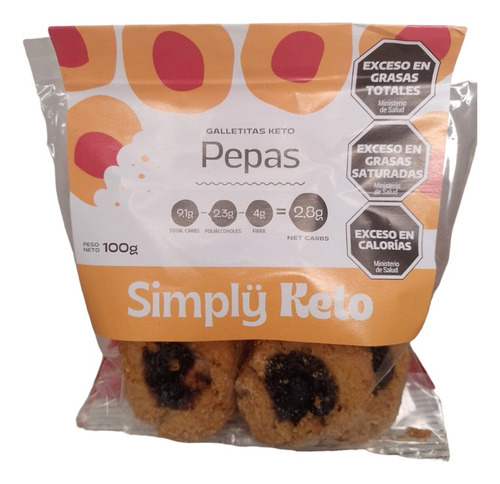 Galletitas Keto - Pepas - Simply Keto