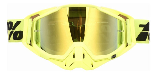 Gafas De Motocross Rzr Moto - Gafas De Motocicleta Amarillo