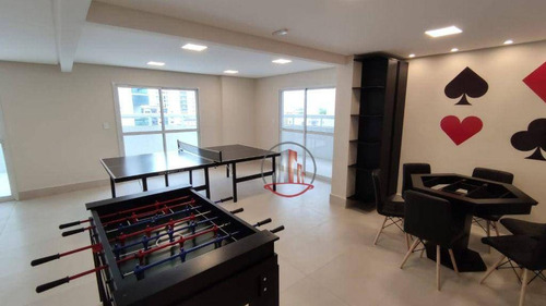 Imagem 14 de 30 de Apartamento De 2 Dormitórios Alto Padrão Com Vista Mar - Ap3041