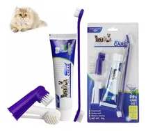 Comprar Set De Cuidado Bucal Para Mascotas - Dental Cream Y Cepillos