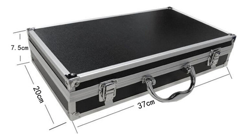 2 Estuche De Aluminio Para Transporte De Micrófono Estuche