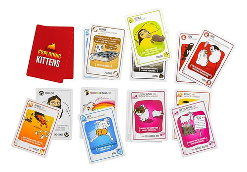 Exploding Kittens - Juego De Cartas Estrategia Asmodee