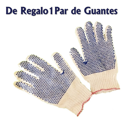 Imagen 2 de 9 de Kit Combo Jardinería Tramontina Palitas Regadera Guantes
