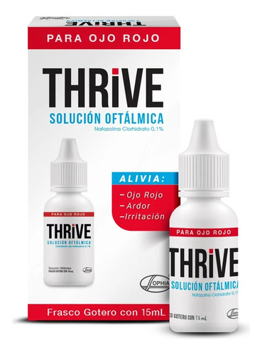 Gota Para Los Ojos Thrive X 15 Ml Solucion Oftalmica Thrive