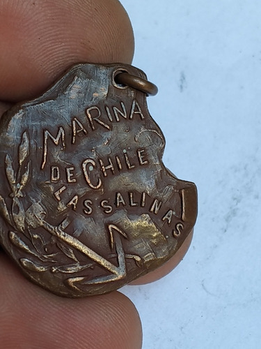 Medalla Antigua 1904 Inaguración Polígono Marina Chile 