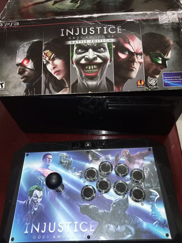 Palanca Arcade Edición Injustice Original Para Ps3 Con Caja