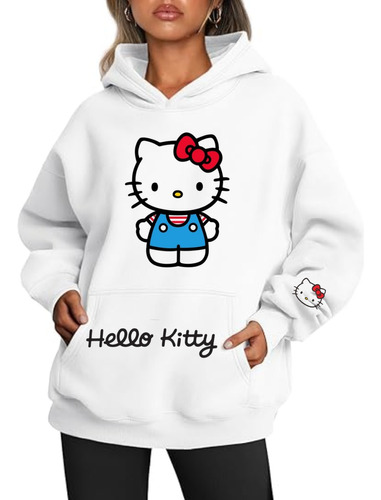 Hoodies Buzos Hello Kitty  Unisex Ref Overol