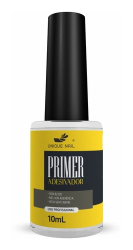 Unique Nail - 1 Primer Líquido Sem Ácido 10 Ml